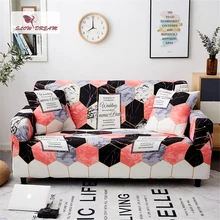 Slowdream Elastic Band Sofa Cover 1/2/3/4 Seater Couch Cover For Living Room Home Love Seat Stretch Furniture Nordic Slipcover mid century modern style sofa love seat colored button japanese style low sofa small for home office living room furniture couch