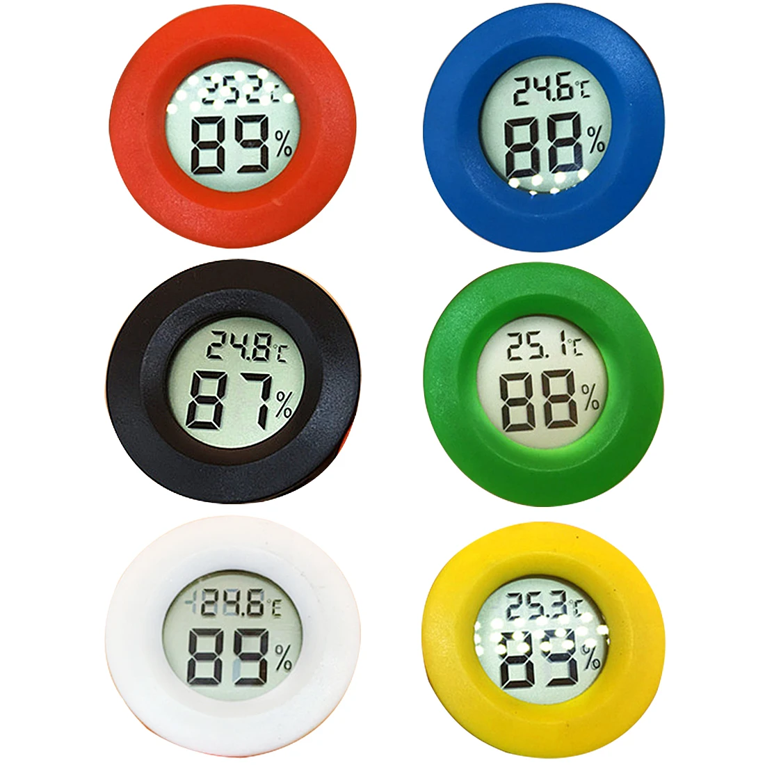 EDC Multifunctional Outdoor LCD Display Digital Thermometer Hygrometer