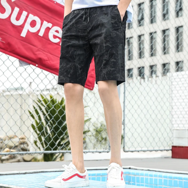 Летние свободные мужские шорты для отдыха