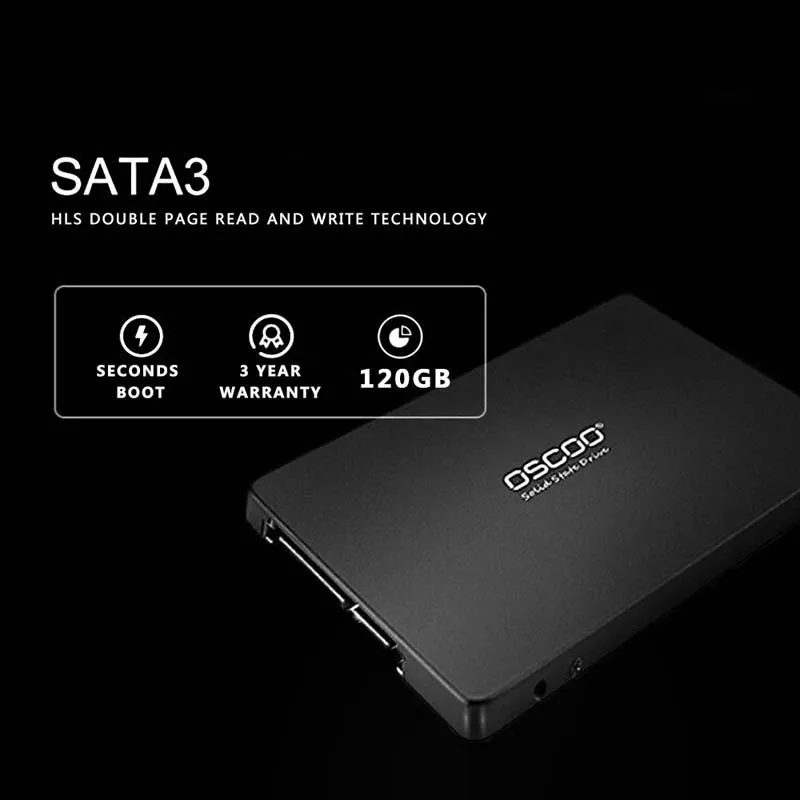 Oscoo Ssd жесткий диск 120 Гб Sata3 2,5 Ssd Sata 3 2,5 дюйма встроенный твердотельный жесткий диск Hdd жесткий диск Hd Ssd невысокоскоростной Ha