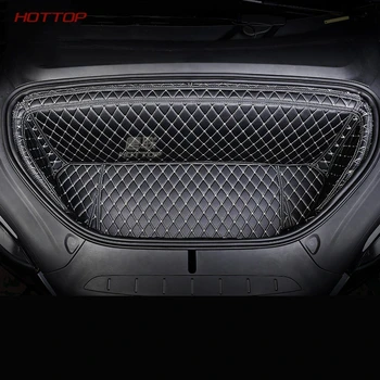 

for Tesla MODEL X front and rear trunk mats storage compartment mats tail Rear Racks pads sticker 2016 2017 2018