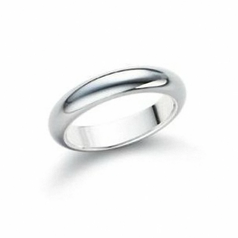 

TRACYKWOK Fashion Stainless steel White Gold Color Wedding rings for women #MG074