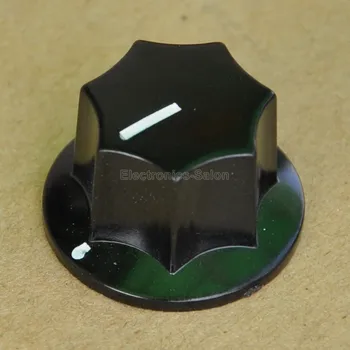 

( 100 pcs/lot ) Pot Knobs, 0.94" x 0.59" Shaft 1/4", MF-B01, for HAM Radio / Audio.