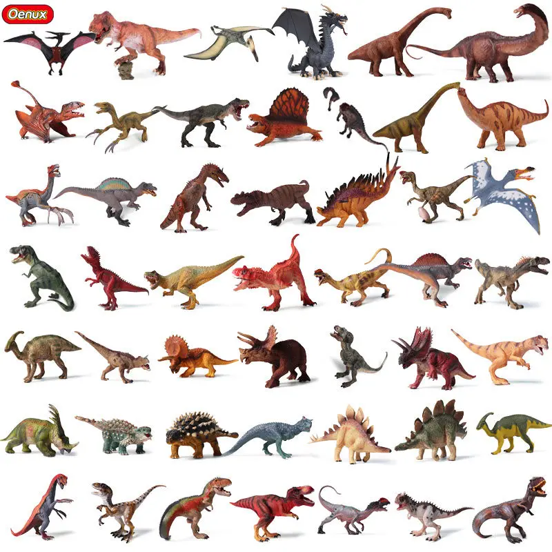 Oenux дикарь Юрского периода акрокантозавр динозавр животные фигурки Т-Рекс труп ПВХ Модель Brinquedo Коллекция игрушек для детей