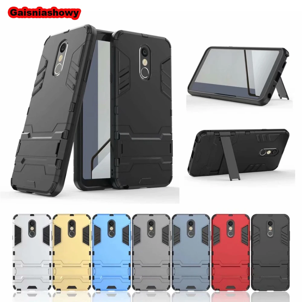 

Case For LG G7 Stylo 4 Q6 Q8 K8 V30 V30S Plus 2018 Hard PC With Silicone Phone Case Cover Shell Coque