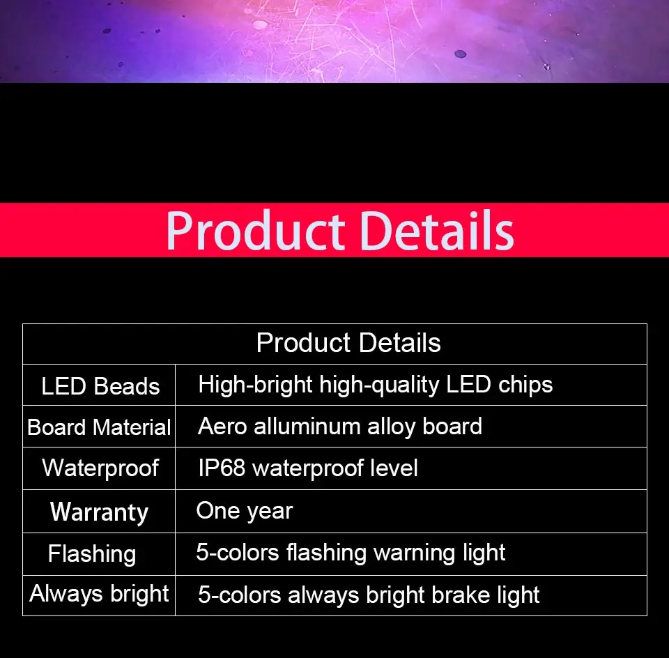 Colorful Flashing Led Light for Truck Signal Lamp 24V LED Bulb Lorry Cars Warning Strobe Lamp 24v COB LED Traffic Lighting (10)