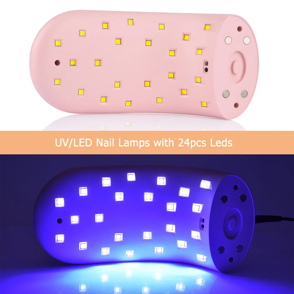 UV Lamp LED Nail Lamp Nail Dryer For All Gels Polish Manicure Machine with 103060 Timer LCD Display Nail Art Tools Salon Dryer (3)