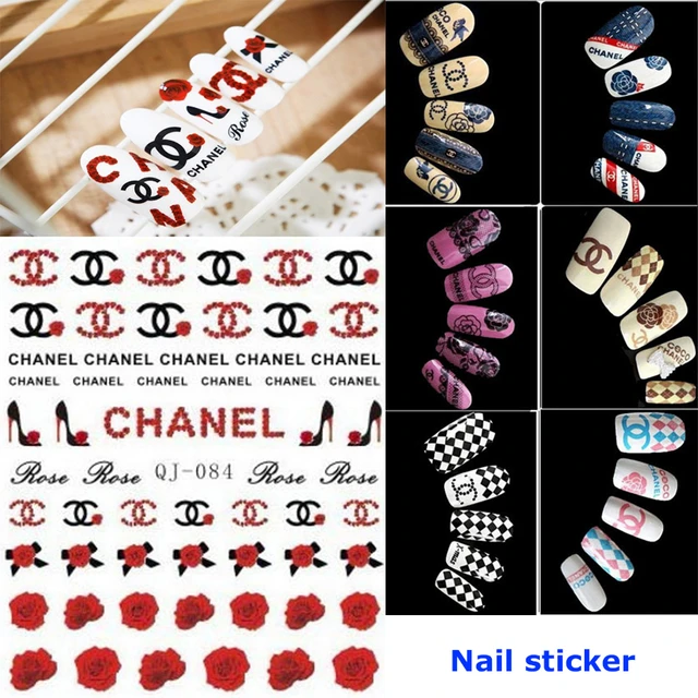 Designer Nail Sticker - CC Drip