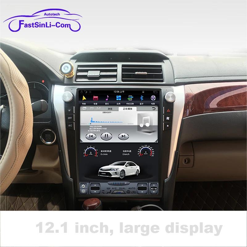 Clearance 12.1 inch Android 32GB Multimedia Player for Toyota Camry 2012-2017 radio GPS Navigation Player 4