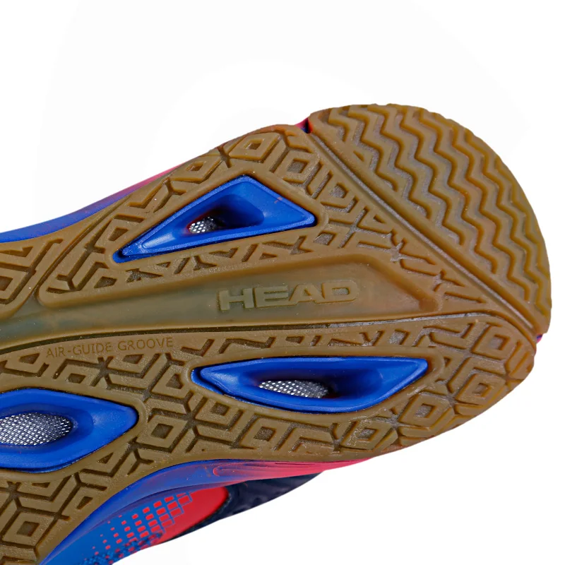 HEAD Light Breathable Badminton Shoes for Men Lace-up Sport Shoes Men's Training Athletic Shoe Anti-Slippery Tennis Sneakers