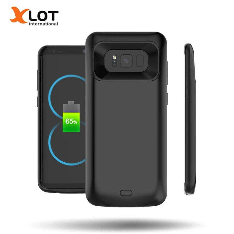 Power Case for samsung galaxy S phone case for samsung galaxy S Battery Charger Cases For Samsung galaxy S8 S8 Plus Power Case Ultra Thin Power Bank Backup External Battery Charging Case