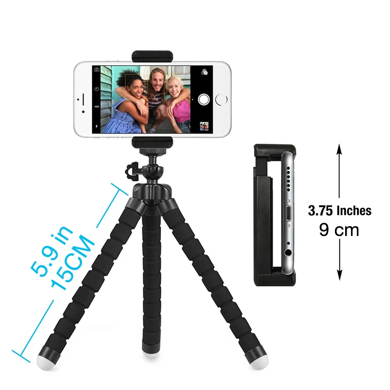 Мини Трипод DUSZAKE TE01 Gorillapod для телефона мини iPhone Xiaomi селфи палка камеры Gopro|Штативы|
