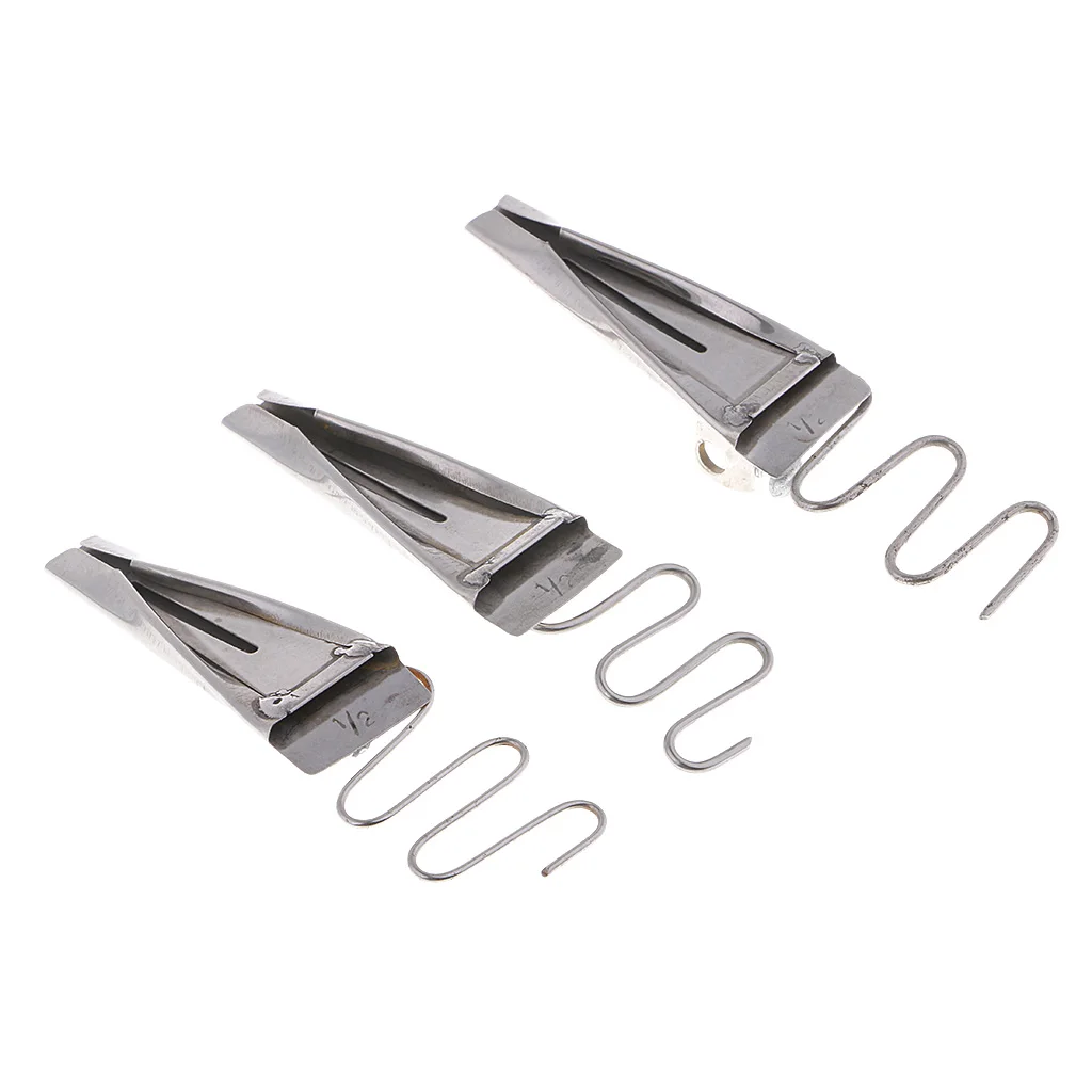 Industrial Sewing Machine Binding Folder For DYP 1404 VC008 Binding Curve Edge Size 1/2 5/16  5/8 1/4 3/8