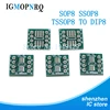 10 шт. TSSOP8 SSOP8 SOP8 IC адаптер, конвертер, плата, модуль, адаптеры, пластина, 0,65 мм, 1,27 мм, интегрированный ► Фото 1/3