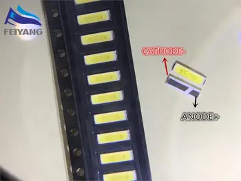 

2000pcs For LED LCD Backlight TV Application LED Backlight 0.5W 3V 7020 Cool white EVERLIGHT LCD Backlight for TV 62-119UMRBC