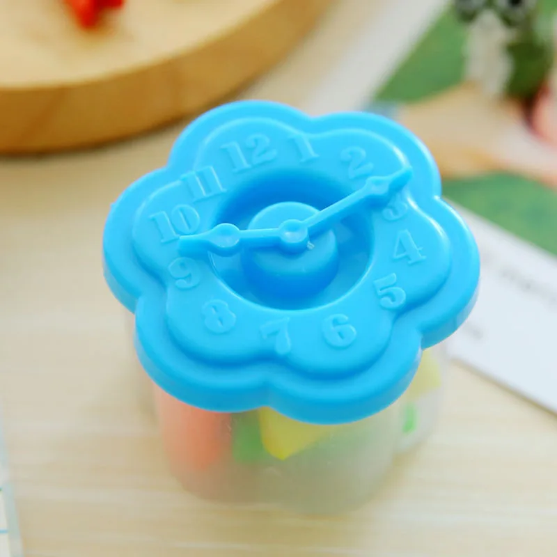 14 цветов часы DIY Творческий Playdough плесень набор детей Интерактивные детские развивающие игрушки