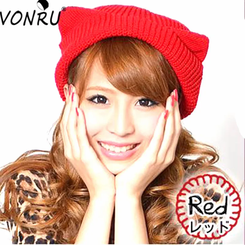 Hot-Newest-Cat-Ear-Beanie-Hat-Cap-Women-Beanies-Bonnet-Knitting-Wool-Cute-Pretty-Angle-of (2)