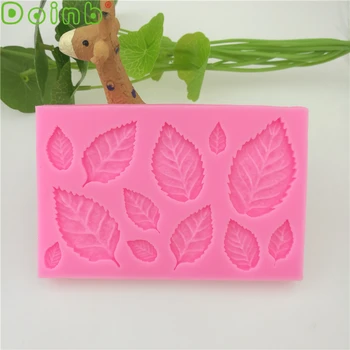

Leaves Shaped Silicone Mold Cake Decoration Fondant Gumpaste Candy Tools