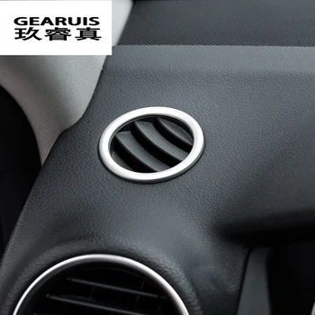 

Car Styling 2pcs/set stainless steel Car air conditioning outlet decoration trim For Mercedes Benz C Class W204 C180 C200 11-14