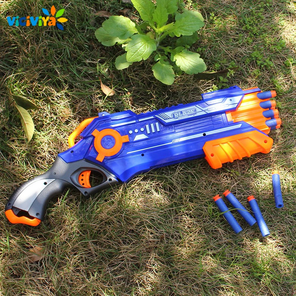 

Kids Toy Gun + 20pcs Bullets Suit for Nerf Toy Gun Silah Pistola Sniper Guns Oyuncak Silah Bullets Suit for Nerf Gun