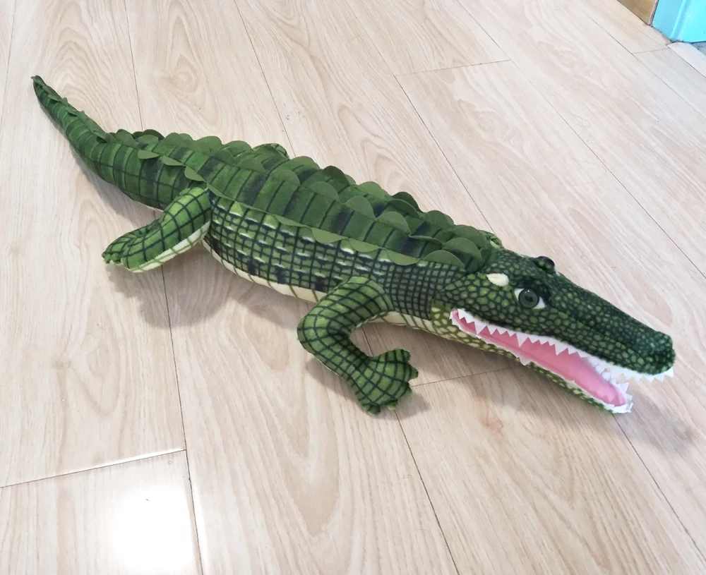 BOLAFYNIA детские плюшевые игрушки зеленый крокодил детские дети мягкие игрушки для Рождество подарок на день рождения крокодил