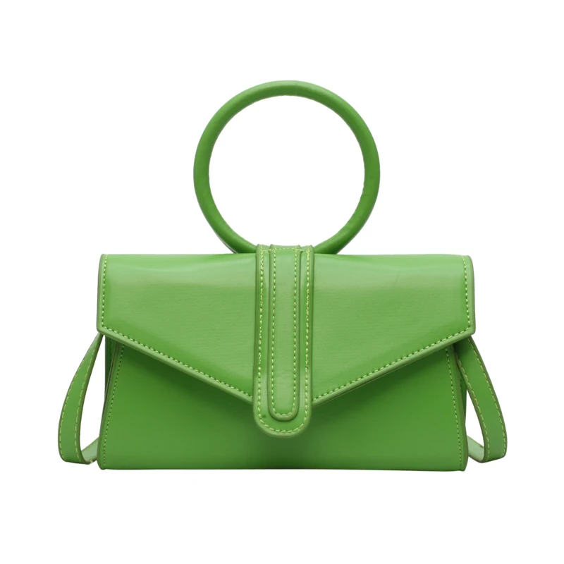 

2019 new candy color ring handbag mini shoulder diagonal Women Bags Purse Solid Color Hand bags Fashion femme Crossbody Bag