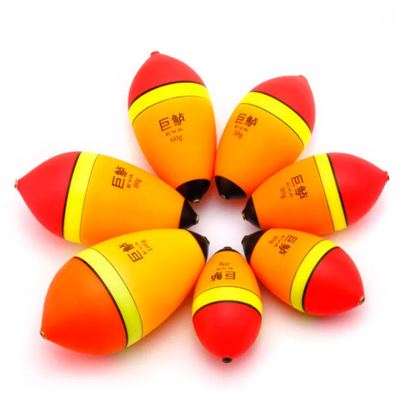 Big Bass Fishing Float EVA Floating Balls Ocean Rock Buoy 30 100gin