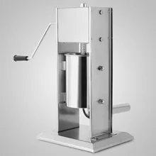 Электрический 3L вертикальный коммерческий колбаса писк две скорости нержавеющая сталь мясо пресс