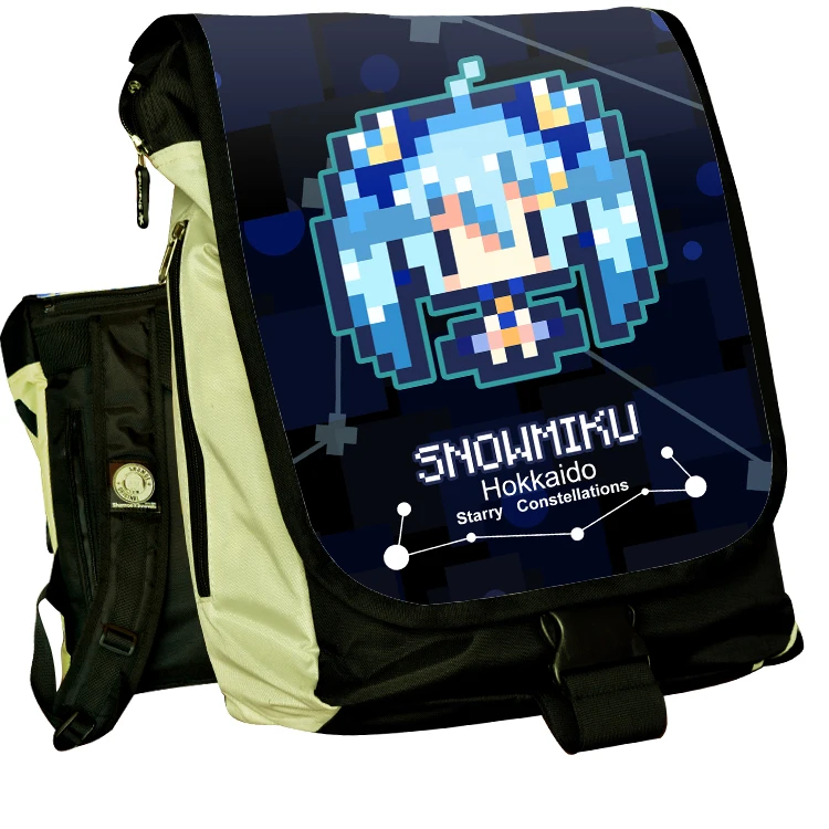 Anime Hatsune Miku COSPLAY Kanbe Kotori Casual fashion for men and womenComputer Backpack Student Bag Backpack Anime Hatsune Miku COSPLAY Kanbe Kotori Casual fashion for men and womenComputer Backpack Student Bag Backpack