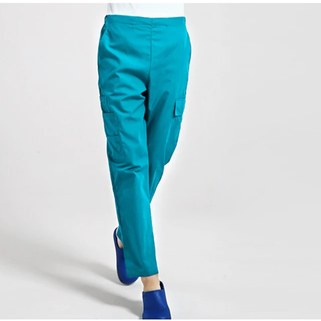 Dental Medical Scrub Pants Doctor Nurse Uniform Work Trouser Bottoms