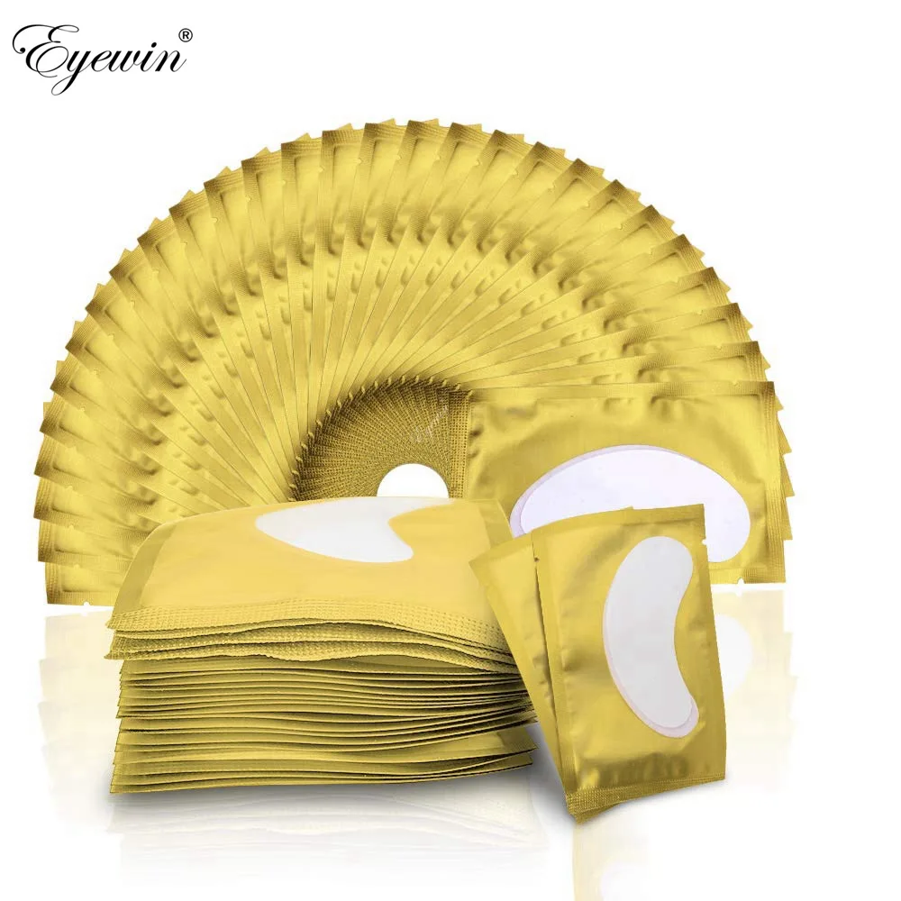 

50/100 pairs Pad Patch for Eyelashes Extension Lash Lint Free Eye Pad Makeup Eyelash Extension Kit tools Accessory Supplies