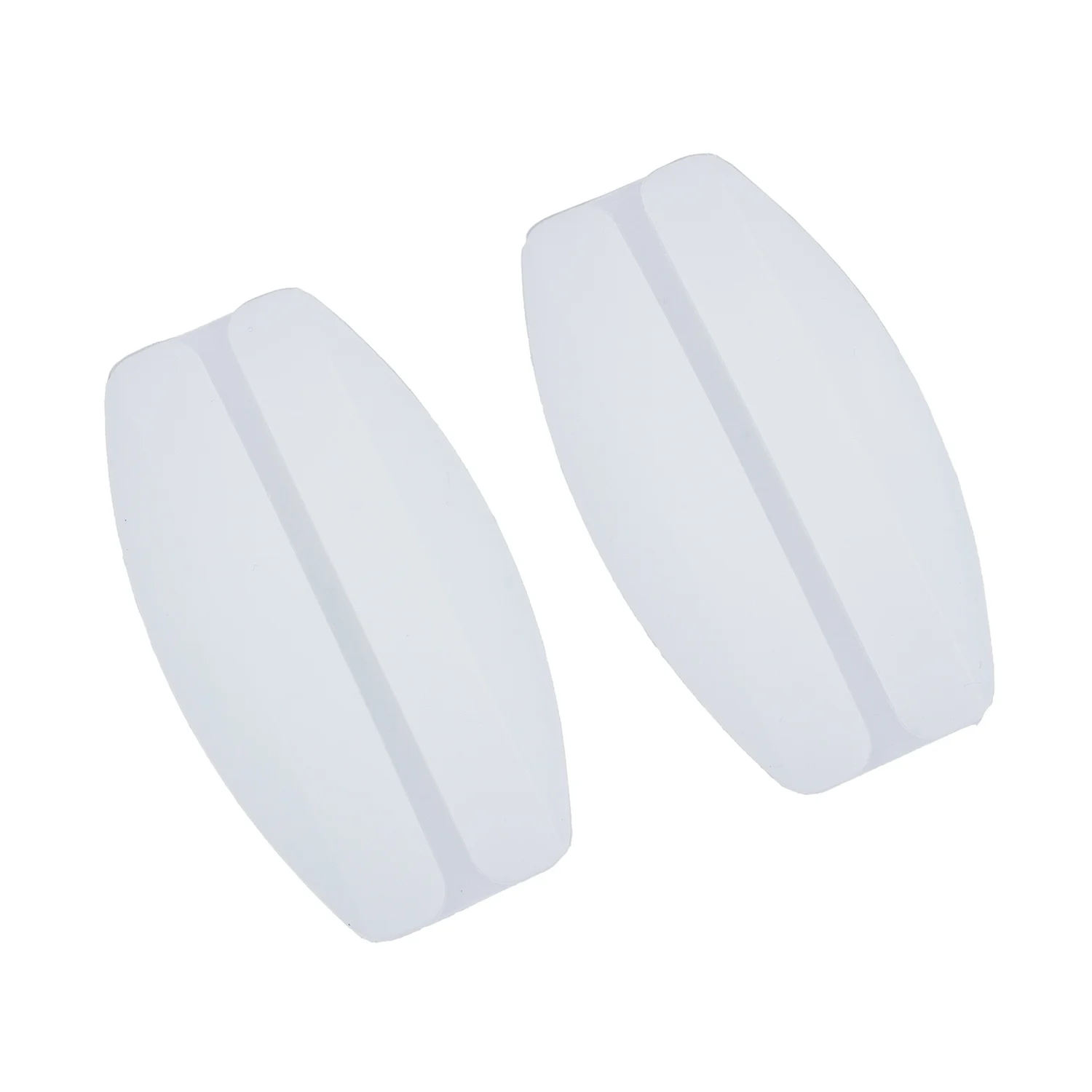 LHBL 2xSilicone Clear Bra Strap Cushions Holder Non Slip Shoulder Pads