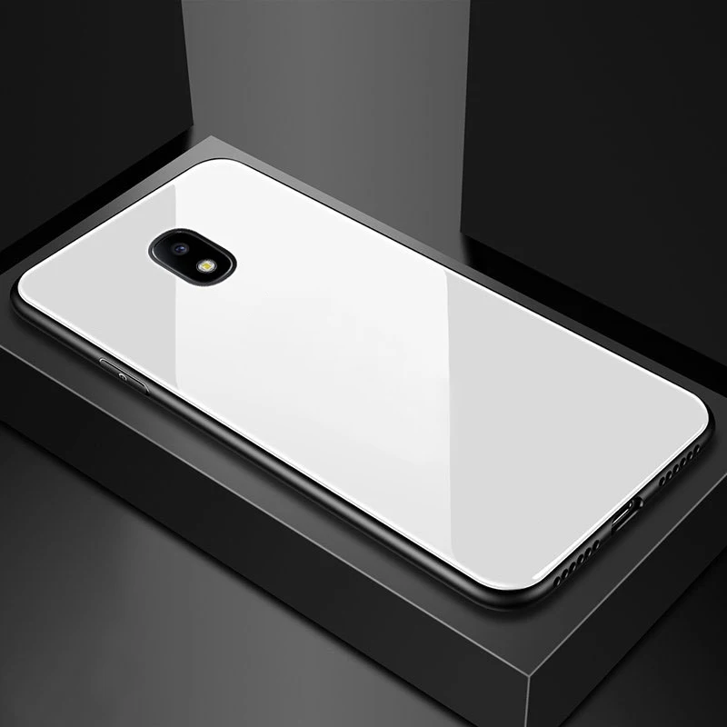 Чехол для телефона YUETUO из ТПУ с закаленным стеклом чехол samsung galaxy j3 2017 j330 pro j 3