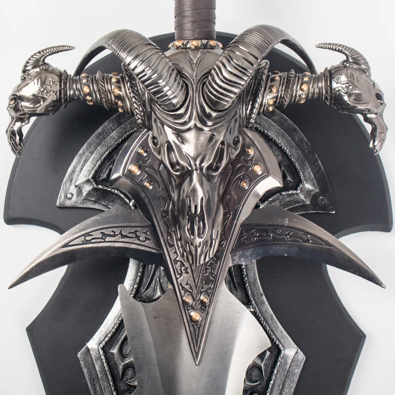 Мир Warcraft Arthas меч менетила Frostmourne 120 см 4 кг украшения интерьера, которые можно закрепить на стене