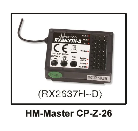 Walkera Master CP запасные части приемник RX2637H-D HM-Master CP-Z-26