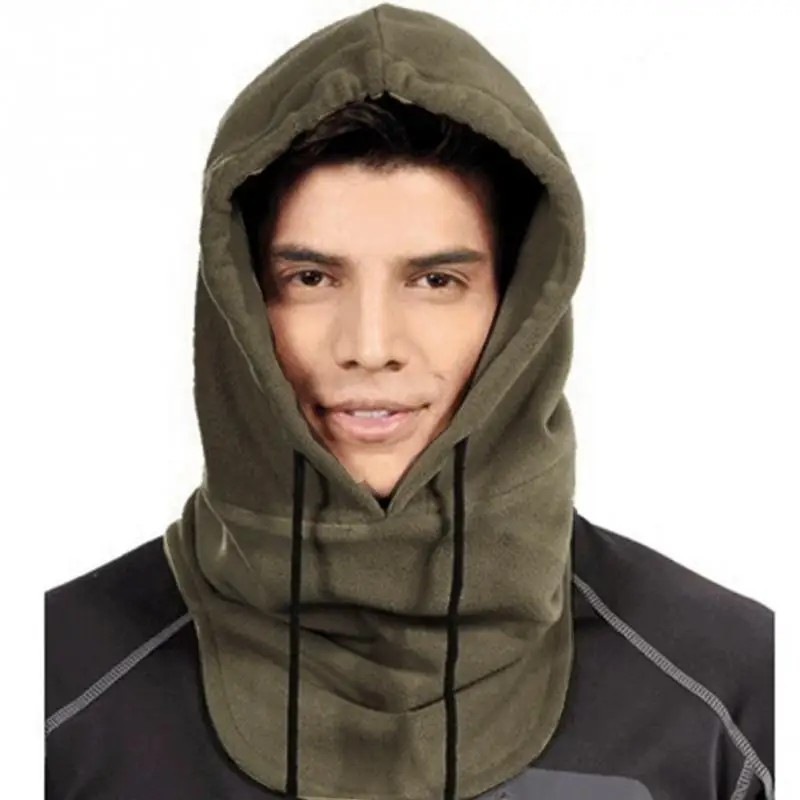 

Mens Full Face Mask Balaclava Hat Hood Cover Scarf Neck Hats Polar Fleece Winter Fashion Warmer Caps