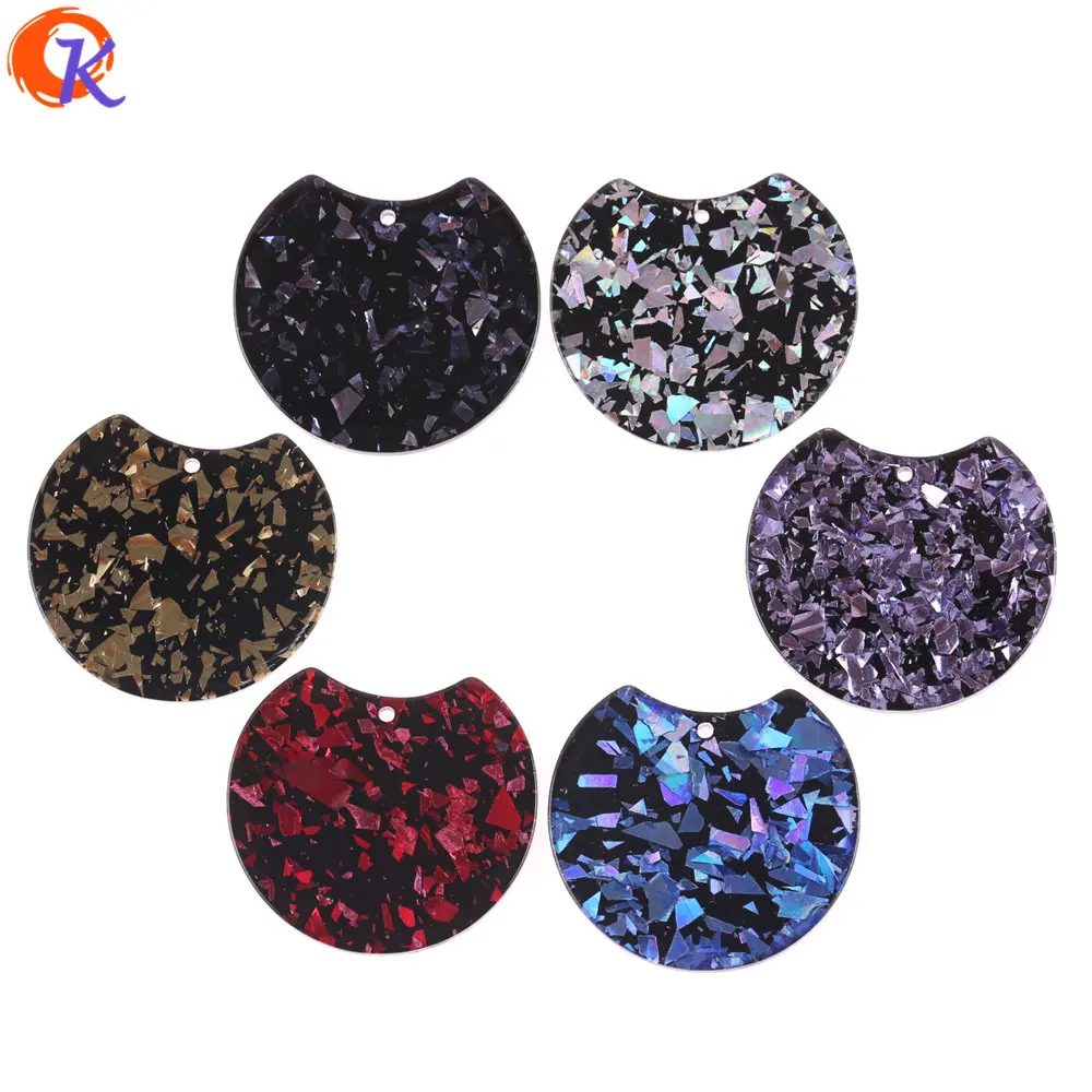 

Cordial Design 50Pcs 34*37mm Jewelry Accessories/Earring Connectors/DIY Jewelry Making/Round Shape/Hand Made/Earring Findings