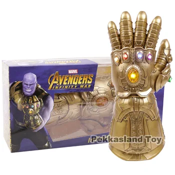 

Thanos Infinity Gauntlet LED Light Gloves Cosplay Infinity War The Avengers Prop High Quality 38CM