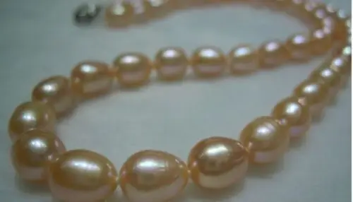 

FREE SHIPPING HOT sell new Style >>> Charming AAA 18"12-13mm genuine south sea pink pearl necklace