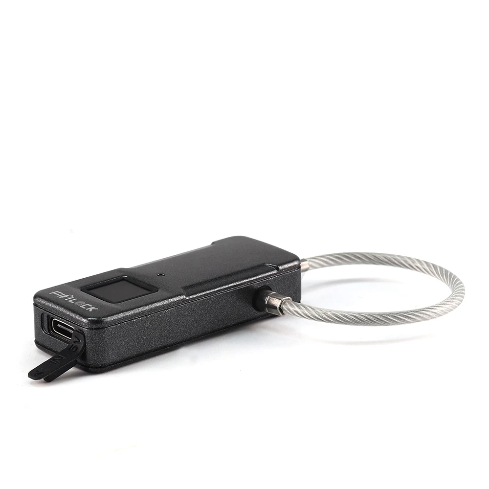 

Suitable Door Cabinet Backpack Cargo smart Fingerprint Padlock Alloet Waterproof Keyless Anti-Theft Padlock