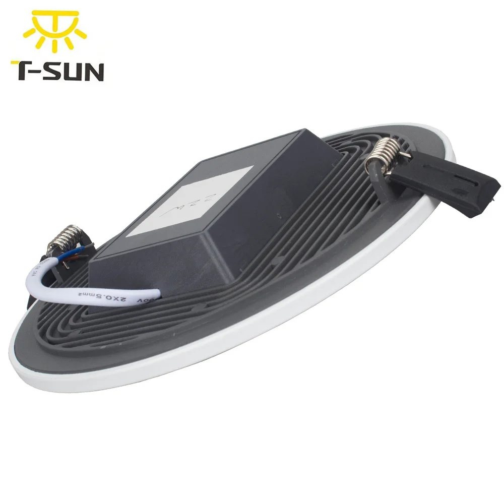 Downlights led downlight com base preta Lm/32w : 2600lm