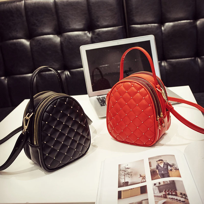  REPRCLA Luxury Handbags Women Bags Designer Small Shoulder Bag Fashion Plaid PU Leather Crossbody B - 32940972054