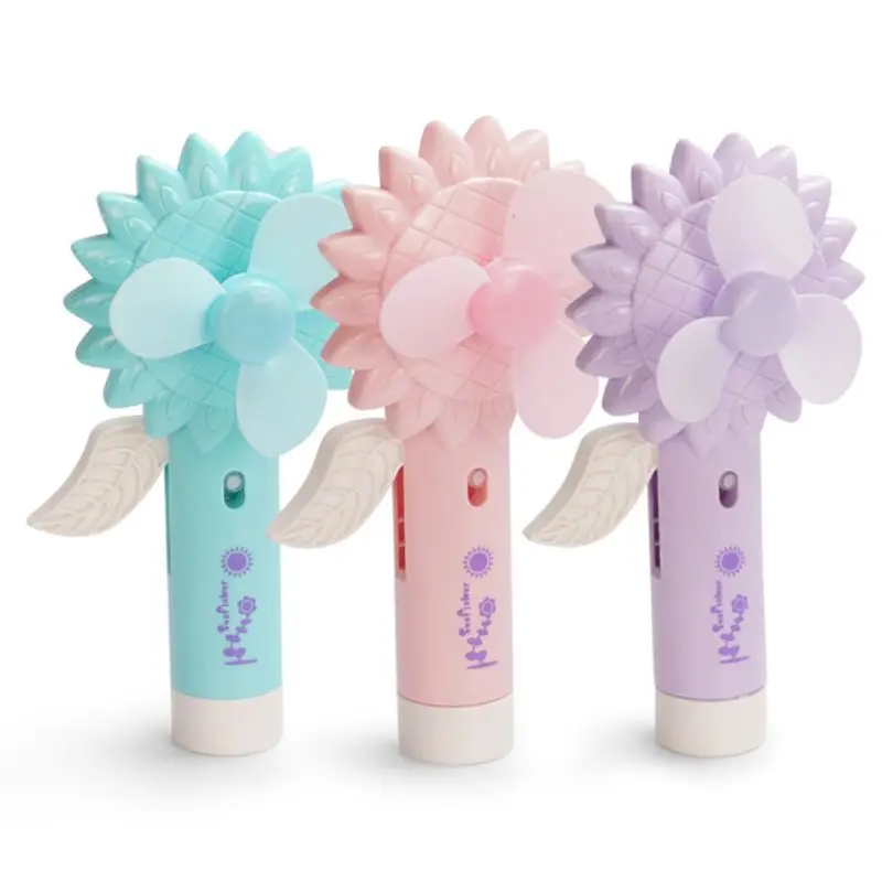 

Mini Sonnenblume Portable Handheld Cooling Water Spray Mist Fan Spray Bottle Handheld Fan Random delivery