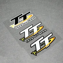 GalonDeco мотоциклетная Светоотражающая Защитная Наклейка TT ISLE OF MAN Модные MOTO стикеры GP Moto шлем декоративный автомобильный стикер