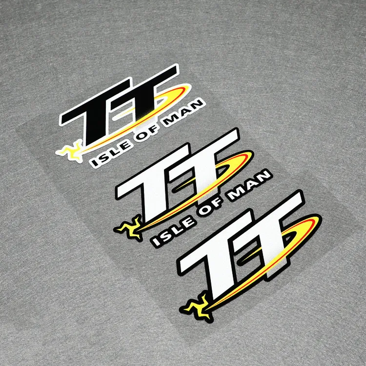 

GalonDeco Motorcycle Safety Reflective Sticker TT ISLE OF MAN Fashion MOTO GP Sticker Moto Helmet Decoration Car Sticker