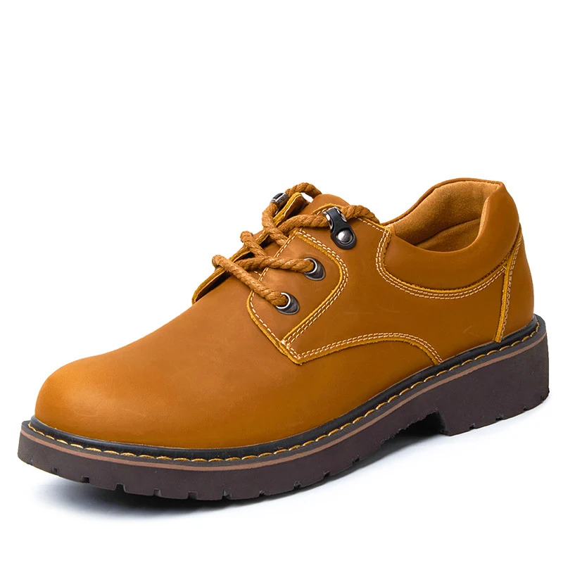 

Luxury Brand Genuine Leather Men Shoes Winter Work & Safety Shoes Fashion Casual Designer Male Shoes Leather Moccasins