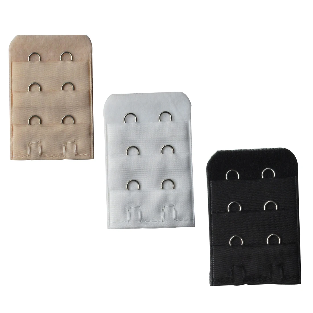 

Hoe Sell 3pcs Women Bra Extension Lingerie Strap Extender Replacement With 2 Hooks Intimates Accessories Lengthened Buckle
