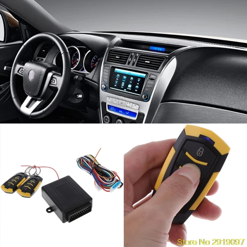 

New Arrive Car Remote Control Central Door Lock Locking Kit Keyless Entry System Waterproof Auto Electric Locking Remote