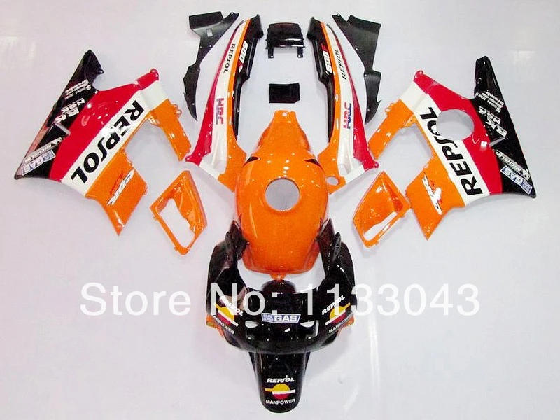 REPSOL обтекатель для HONDA CBR600 F2 91 92 93 94 CBR600F2 1991 1992 1993 1994 CBR 600 наборы обтекателей