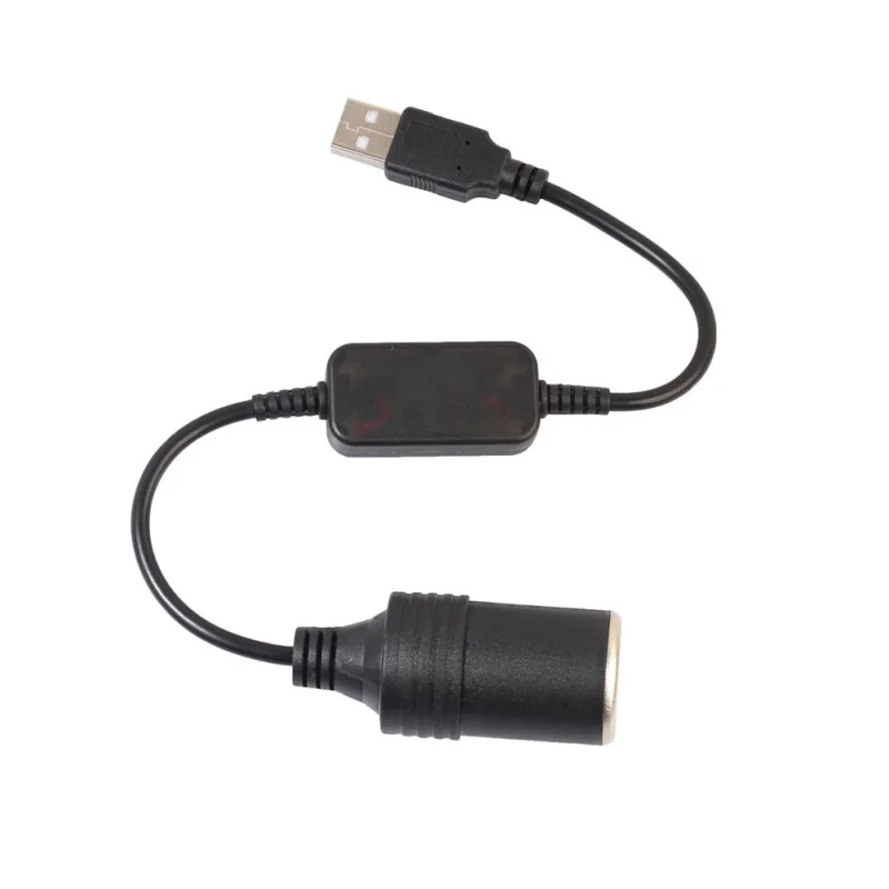 Адаптер прикуривателя USB для мужчин и женщин конвертер 5 в 2A USB для 12 В 8 Вт Разъем автомобильного прикуривателя